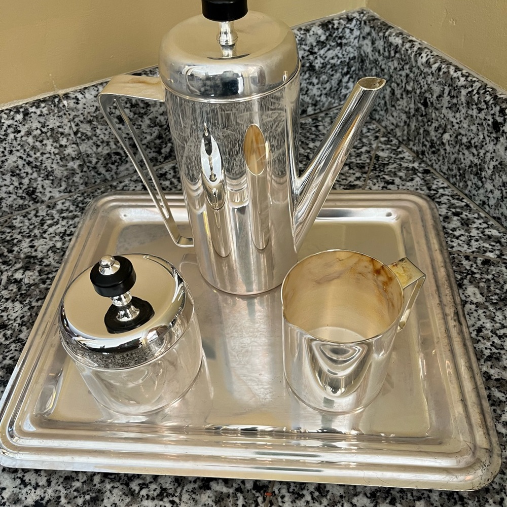 Modern Coffee and Tea Accessory Set